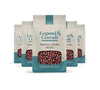Italia Spezie - Fagioli Azuki Rossi - Soia Rossa - Confezione da 5 x 500g (2,5Kg)