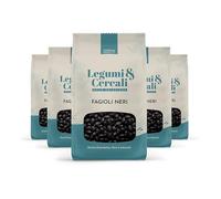 ITALIA SPEZIE - Fagioli Neri - Pacco da 5 x 500 g (2,5Kg)