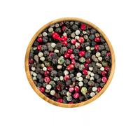 Italia Spezie, Pepe Mix in grani, Mix di pepe intero, Vasetto da 120 g, tappo spargitore salvafreschezza