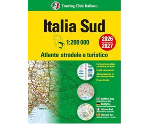ITALIA SUD ATLANTE STRADALE E TURISTICO 2026-2027 SCALA 1:200.000 - AA.VV. -