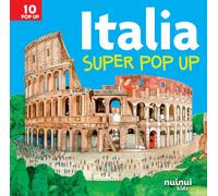 Italia. Super pop-up Ediz. a colori [Hardcover] [Jun 28, 2024] Hawcock, David