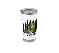 Italia Toscana Bicchiere termico in acciaio inox doppia parete