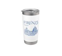 Italia Toscana Firenze Bicchiere termico in acciaio inox doppia parete