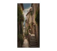 Italia Toscana Porta di Benvenuto Banner Copertura Decorativa Appeso Sfondo Decorazione Porta D'ingresso Grande Divertente Sfondo Banner Decorazioni per Interni ed Esterni Party Decor 90x180cm