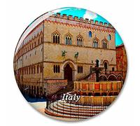 Italia Umbria Perugia Magnete del frigorifero Magneti decorativo Apribottiglie Tourist City Travel Souvenir Collection Regalo Forte adesivo per frigorifero