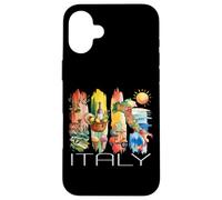 Italia, Vacanze Italiane, Italia Lover Tee, Italia Mappa, Italiano Custodia per iPhone 16 Plus