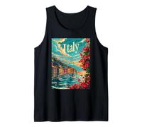 Italia Vibrante Costiera Fuga Bellezza Canotta