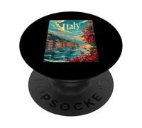 Italia Vibrante Costiera Fuga Bellezza PopSockets PopGrip Adesivo