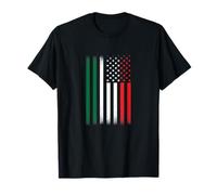 Italian American Flag Maglietta