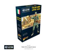 ITALIAN ARMY SUPPORT GROUP bolt action WW2 warlord games SET DI 10 MINIATURE età