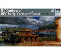Italian B1 Centauro Tank Destroyer AFV Early ver. Plastic Kit 1:35 Model 0386