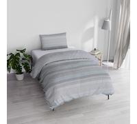 Italian Bed Linen ATHENA Parure copripiumino, 100% Cotone, BELEN AZZURRO, Singolo