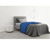 Italian Bed Linen Completo letto 100% Cotone TRENDY CHIC, Piazza e Mezza, Royal