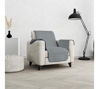 Italian Bed Linen Copridivano antiscivolo e waterproof cozy, grigio chiaro 1 Posto