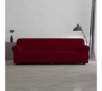 Italian Bed Linen COPRIDIVANO BIELASTICO PIU BELLO Bordeaux 4 Posti