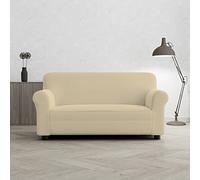 Italian Bed Linen COPRIDIVANO BIELASTICO PIU BELLO Panna 2 Posti