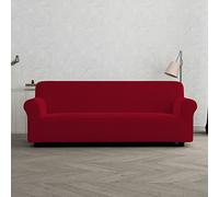 Italian Bed Linen Copridivano estensibile FASHIONABLE, Bordeaux 3 Posti