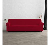 Italian Bed Linen Copridivano estensibile FASHIONABLE, Bordeaux 4 Posti