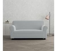 Italian Bed Linen Copridivano estensibile FASHIONABLE, Grigio Chiaro 2 Posti