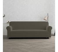 Italian Bed Linen Copridivano estensibile FASHIONABLE, Tortora 3 Posti