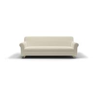 Italian Bed Linen Copridivano LESLIE elastico ed estensibile, Panna 3 Posti