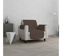 Italian Bed Linen Copridivano Trapuntato double-face TRENDY, 1 Posto, Marrone/Panna