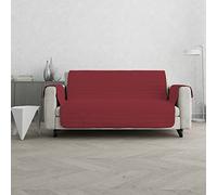 Italian Bed Linen Copridivano Trapuntato double-face TRENDY, 2 Posti, Bordeaux/Panna