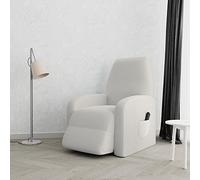 Italian Bed Linen Copripoltrona reclinabile Fashionable, Panna, Taglia Unica
