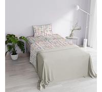 Italian Bed Linen DAFNE Completo letto stampato, microfibra, Snakeworld, Piazza e mezza