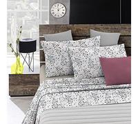 Italian Bed Linen Fantasy Completo Letto, Microfibra, Flor, Matrimoniale