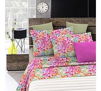 Italian Bed Linen Fantasy Completo Letto, Microfibra, Spring, Matrimoniale