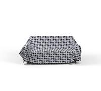 Italian Bed Linen Fantasy Optical Telo Copritutto Stampato 2 Posti, Microfibra