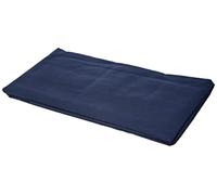 Italian Bed Linen Max Color Coppia di Federe Tinta Unita, 100% Cotone, Blu Scuro, 52 x 82 cm