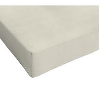 Italian Bed Linen, Max Color, Lenzuolo sotto, Panna, 1 Posto