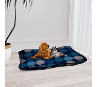 Italian Bed Linen Maxy cuscinone FANTASY, cuscino per cani e gatti imbottito e trapuntato, 60 x 100 cm, Ipnotic