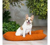 Italian Bed Linen Maxy cuscinone trapuntato ELEGANT per cani e gatti, 60 x 100 cm, Arancio