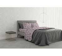 Italian bed Linen MB HOME BASIC Completo Letto “Dafne”, Kinki, Matrimoniale