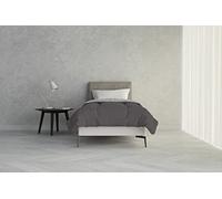 Italian Bed Linen MB HOME BASIC Trapunta Invernale “Atlanta”, 1 Piazza, Grigio Chairo/Fumo