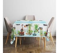 Italian Bed Linen MB HOME ITALY Tovaglia in Panama 100% Cotone, Dolce Quiete, 150x240 cm