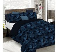 Italian Bed Linen Parure Copripiumino Fashion, Microfibra, Banshee, 1 Piazza