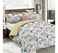 Italian Bed Linen Parure Copripiumino Fashion, Microfibra, Denny, 1 Piazza