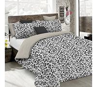 Italian Bed Linen Parure Copripiumino Fashion, Microfibra, Ingrid, 1 Piazza