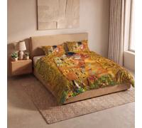 Italian Bed Linen Parure Copripiumino Stampa Digitale SOGNI D'AUTORE, 100% cotone Made in Italy, Set Copripiumino Letto Matrimoniale Sacco Piumino 250x200cm+2 federe 50x80cm - SD02