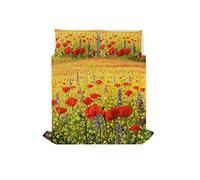 Italian Bed Linen Parure Letto 2 Pst Con Stampa Digitale, Multicolore, 255 X 300 X 1 Cm