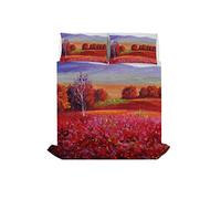 Italian Bed Linen Parure Letto 2 Pst Con Stampa Digitale, Multicolore, 255 X 300 X 1 Cm