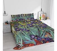 Italian Bed Linen Parure letto Stampa digitale SOGNI D’AUTORE 100% Cotone, SD-54, Matrimoniale