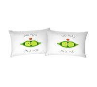 Italian Bed Linen Printed Coppia Federe Stampa Digitale, PRINTED-13, 52 x 82 cm