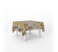 Italian Bed Linen Tovaglia stampa digitale antimacchia, 150 x 180 cm Orto in Tavola