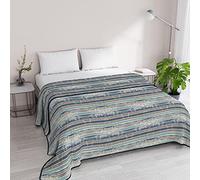 Italian Bed Linen Trapuntino “Basic” estivo, Microfibra, Murales, Matrimoniale