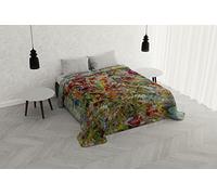 Italian Bed Linen Trapuntino estivo con stampa digitale SOGNI D’AUTORE, microfibra, SD-20, Matrimoniale